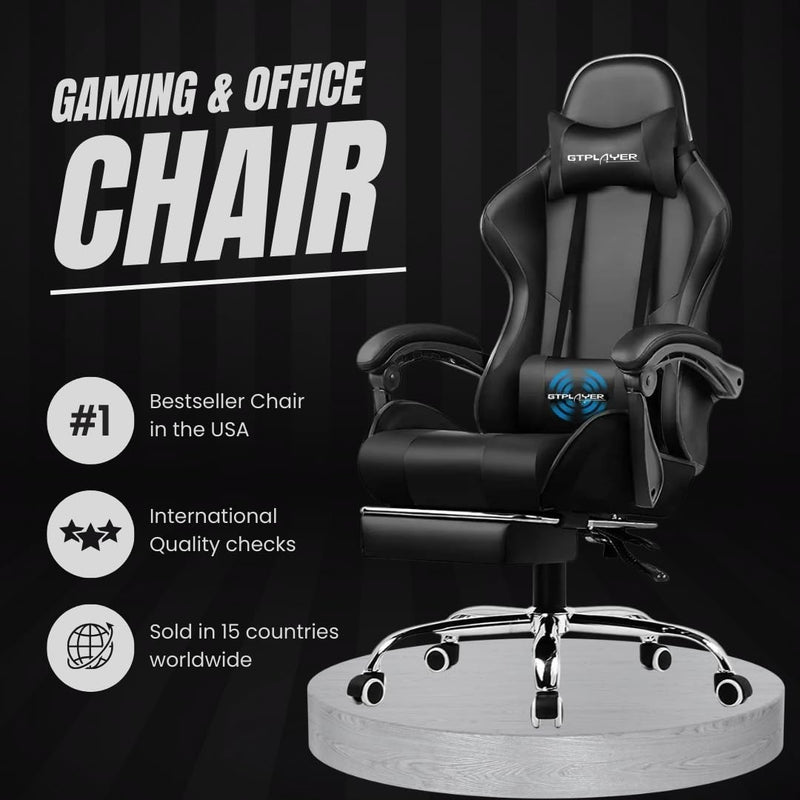 Gaming Equipment Gtplayer Gaming Chair Ergonomic Gaming Chair With